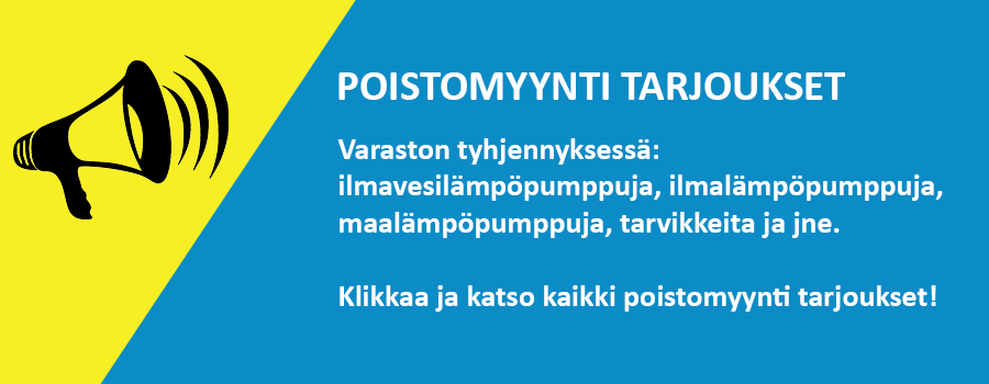 Mr.LVI lämpöpumppuhuolto.com tarjoukset: ilmavesilämpöpumput, maalämpöpumput, ilmalämpöpumput yms.