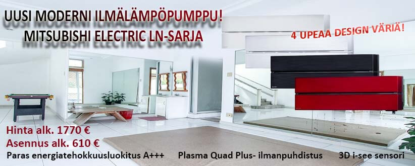 Ilmalämpöpumppu Mitsubishi Electric LN