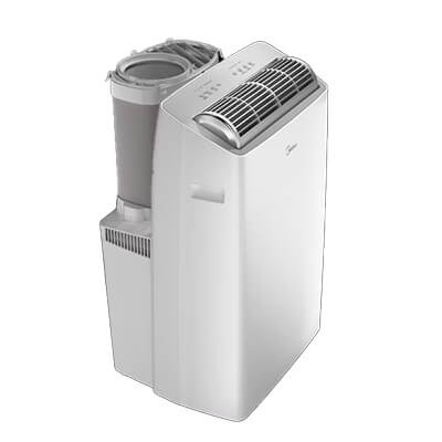 Siirrettävä ilmastointilaite Midea PHA 5000BTU R290 huikealla 3,5 kW viilennyksellä suuren tilan jäähdytykseen! Puhallusviuhkan pituus jopa 8m.