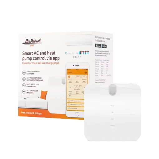 Ilmalämpöpumpun etäohjain AirPatrol WiFi Tuotetunnus: K2136014