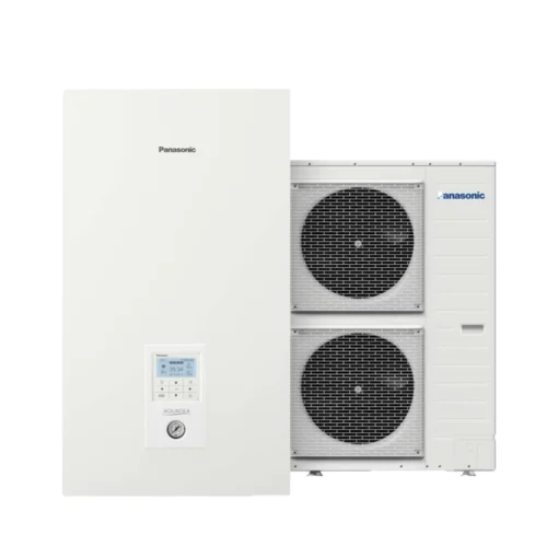 Ilmavesilämpöpumppu Panasonic Aquarea T-CAP SPLIT 16kW. Tuotetunnus: KIT-WXC16H9E8