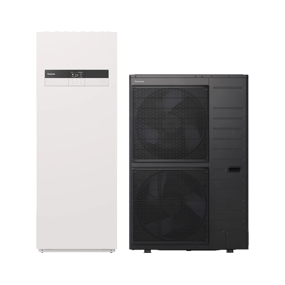 Ilmavesilämpöpumppu Panasonic K-sarja Aquarea AIO T-cap. Tuotetunnus: ADC0912K9E8-UXZ09KE8