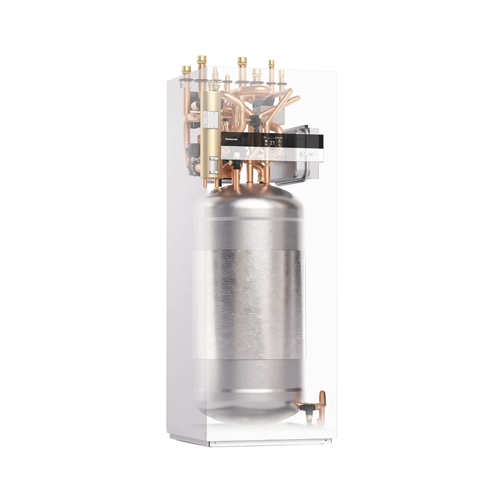 Ilmavesilämpöpumppu Panasonic K-sarja Aquarea AIO T-cap. Tuotetunnus: ADC0912K9E8-UXZ09KE8