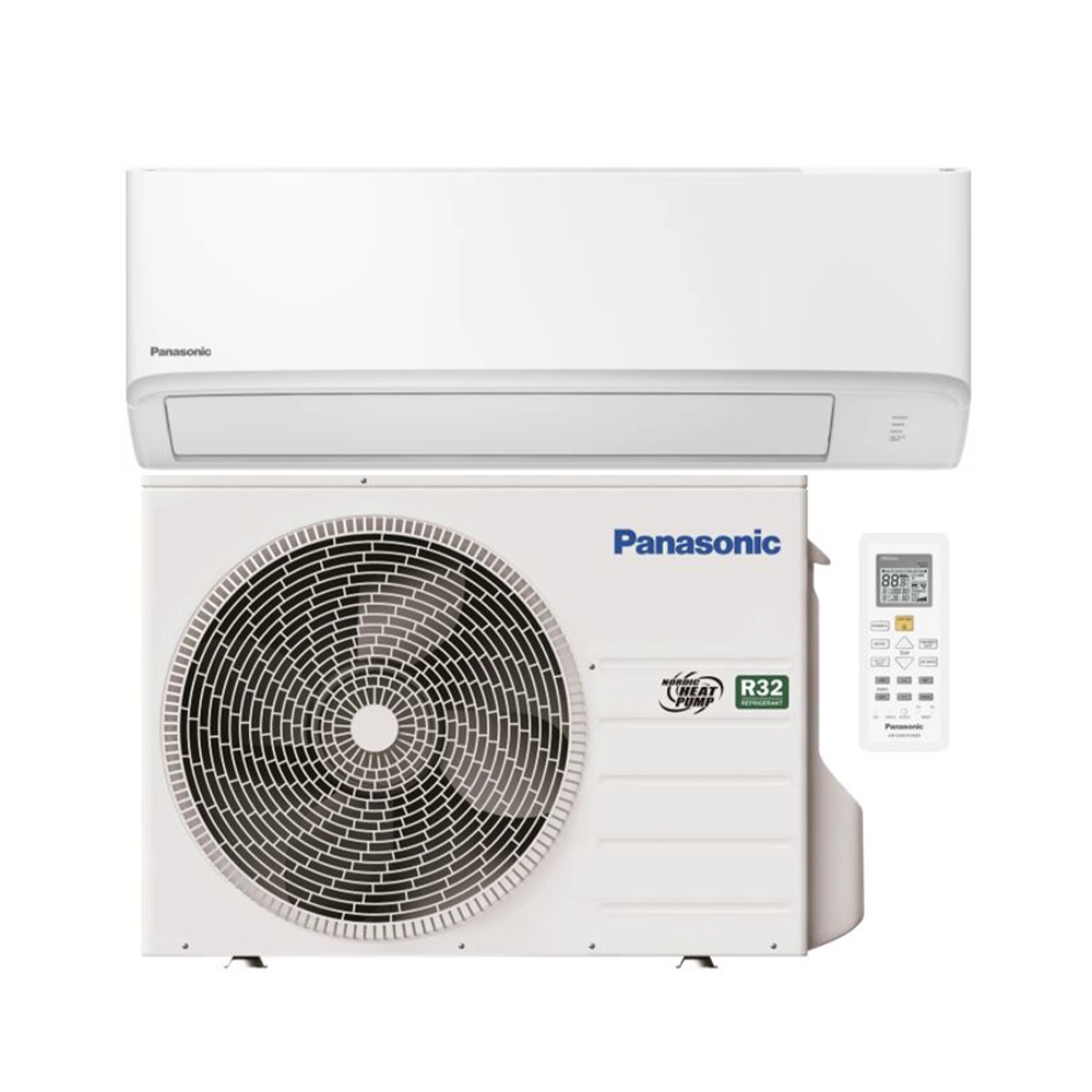 Panasonic CZ-ZKE ilmalämpöpumpun sisäyksikkö ja ulkoyksikkö