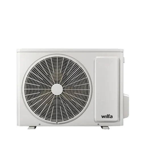 Wilfa Vega lattiamallinen ilmalämpöpumppu ulkoyksikkö
