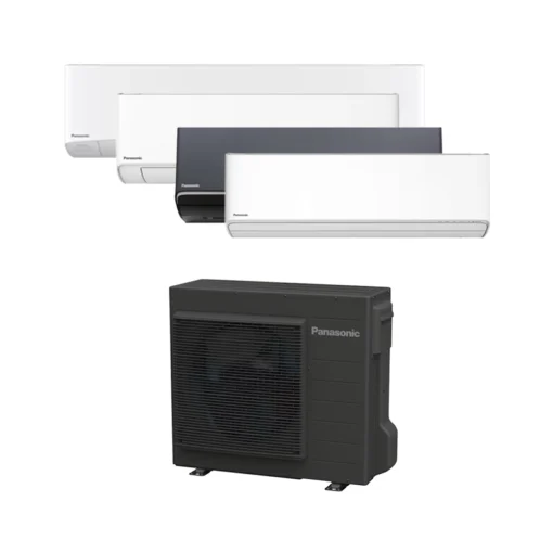 Ilmalämpöpumppu Panasonic Multi-Split Power Heat 2 sisäyksiköllä