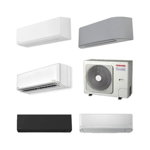 Ilmalämpöpumppu Toshiba Multisplit Nordic 2 sisäyksiköllä