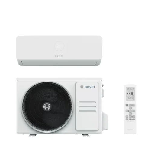 Bosch Climate 5100i 35 -ilmalämpöpumppu sisäyksikkö ja ulkoyksikkö
