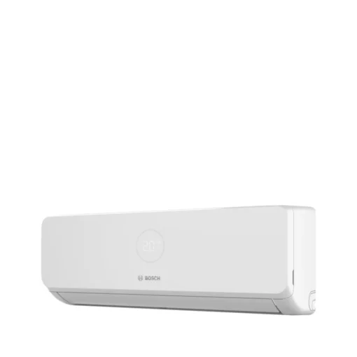 Bosch Climate 5100i -ilmalämpöpumppu siäyksikkö oikeasta sivusta
